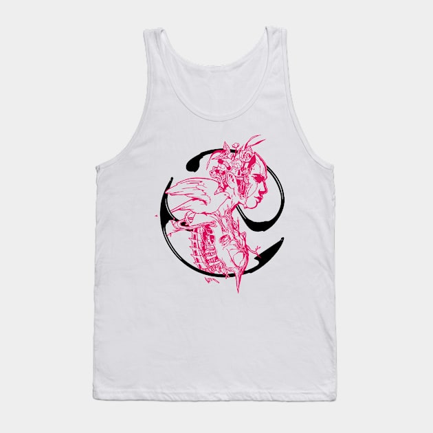 Healed My Heart, Heard a Sine Tank Top by Virkalosa